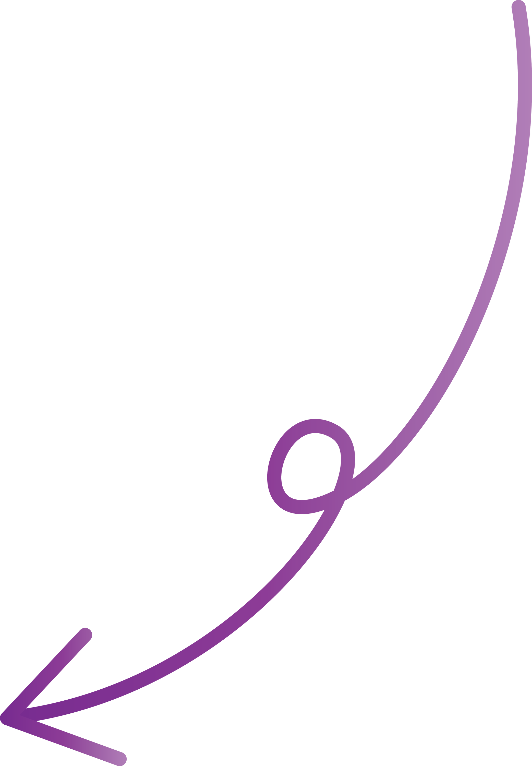 Purple Arrow